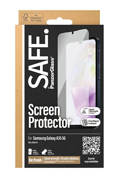 Panzer Glass Protector de ecran PanzerGlass SAFE pentru Galaxy A35 5G UWF