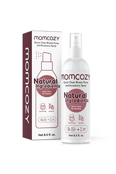 Momcozy portable breast pump cleaning spray