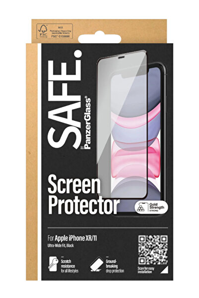 Panzer Glass Protector de ecran SAFE By PanzerGlass pentru Apple iPhone 11/XR...