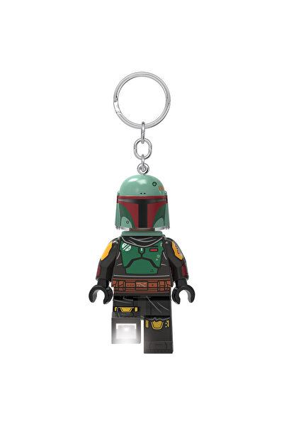 LEGO KE188H Star Wars Boba Fett LED Işıklı Anahtarlık 7,6 cm Çanta Aksesuarı