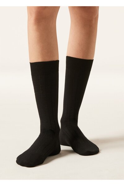 Calzedonia Ribbed 3/4 Length Socks
