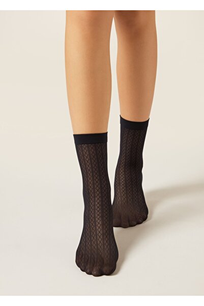 Calzedonia Eco Baklava Patterned Socks