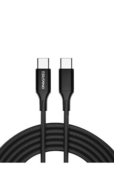 Oniverse USB-C към USB-C кабел за зареждане, 3 м, черен - Playstation 5