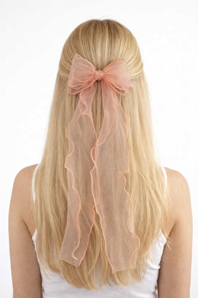 gigigiyim مشبك تول أوتوماتيكي مع قوس وذيل طويل