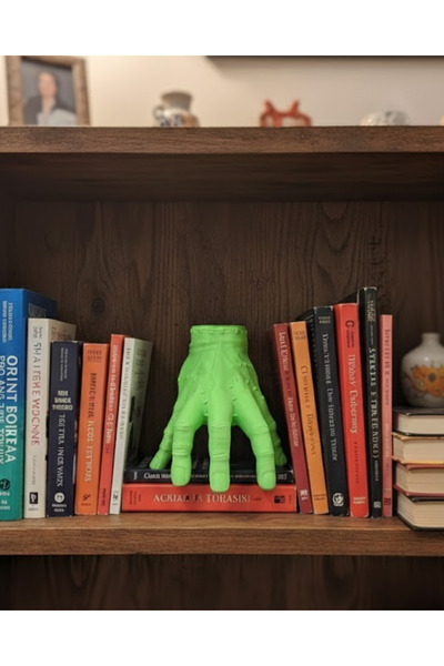 Najmaddin تمثال يدوي ثلاثي الأبعاد حديث باللون الأخضر مقاس 27 × 22 سم للديكور...