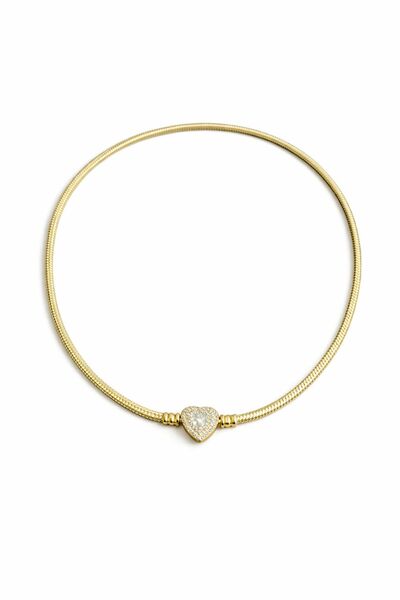 charmstore Pandora style necklace with pendant