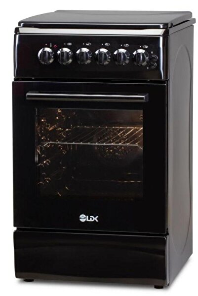 LDK Dual Fuel Cooker 5060 ECAI, 60cm, 4 Gas Burners, LPG, 51L Electric Oven, ...