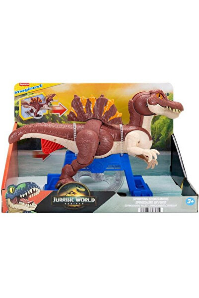 mattel Fisher-Price(r) Imaginext Jurassic World Rebirth Sprint Spinosaurus (J...