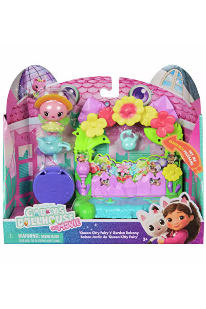 Master Toys Gabby's Dollhouse The Movie 'Queen Kitty Fairy's' Garden Balcony ...