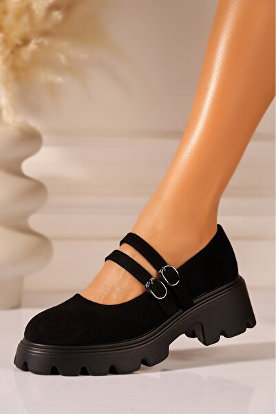 Joana Pantofi cu platformă din piele întoarsă întoarsă artificială pentru fem...