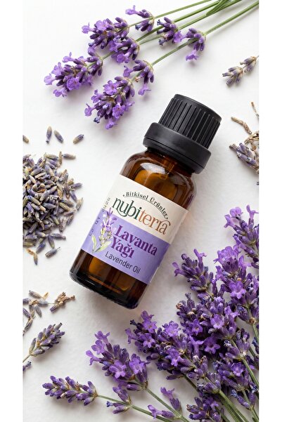 nubiterra Lavanta Yağı 20 ml %100 Saf – Rahatlatıcı Aromaterapi & Doğal Uçucu...