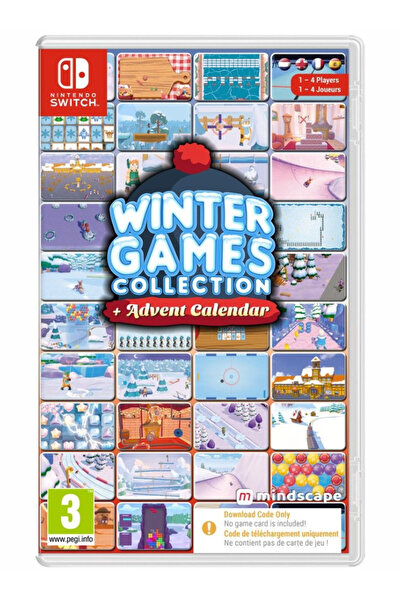 Games Wintergames Collection + Advent Calendar (Code in a Box) -Nintendo Switch