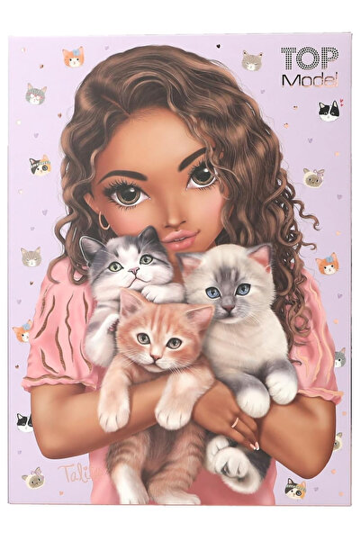 Top Model Topmodel Letter Set CAT LOVE Soft Purple