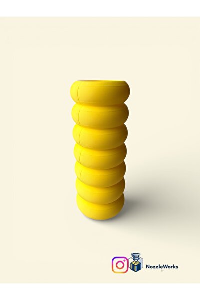 NozzleWorks Modern Spiral Form Dekoratif Vazo