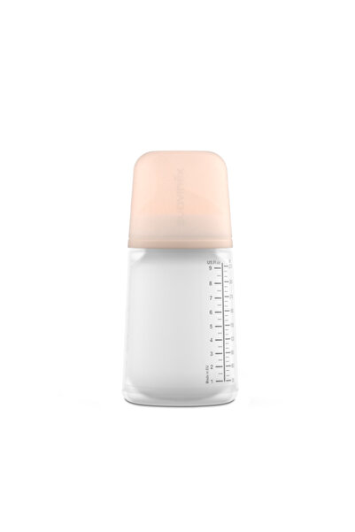 Suavinex Zero.Zero Anti-Colic Bottle 270 ml, Silicone Nipple, Medium Flow, +3...