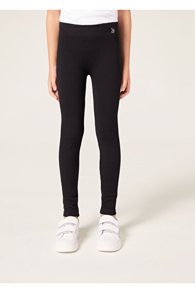 Calzedonia Girls' Ribbed Sports Leggings