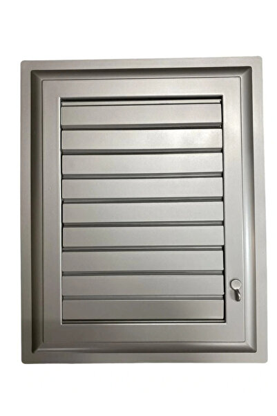 FrereConception Timion Plastic Grille 65X65 Silver Bathroom Wc Ventilation