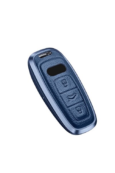Audi Husa cheie din aluminiu și piele pentru A3 A4 B9 A6 C8 A7 S7 4K A8 D5 S8...