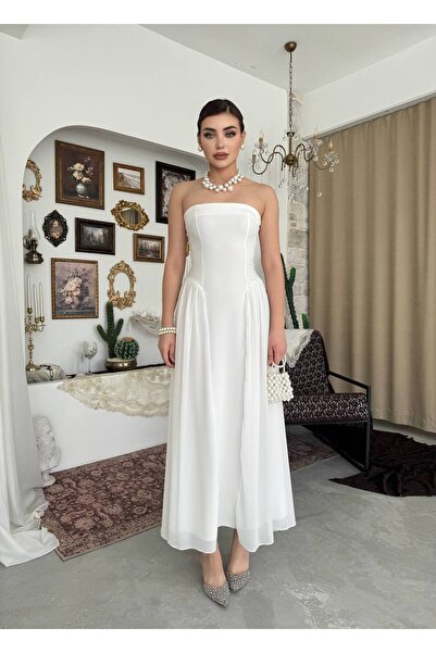 conconmoda Reny Straplez Elbise