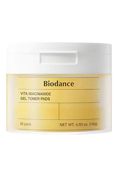 Biodance Vita Niacinamide Gel Toner Pads - Aydınlatıcı ve Eşitleyici Maske 60...