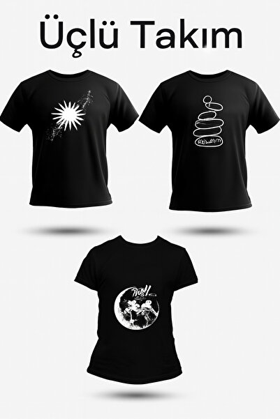 HIRSCH Hirsc Triple Black Thisirt