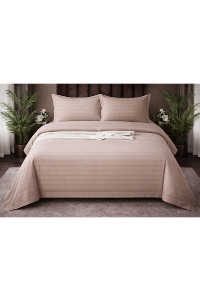 Casa Pucioasa Damask Bed Linen 4 Pieces 160x200/180x200, Elastic,