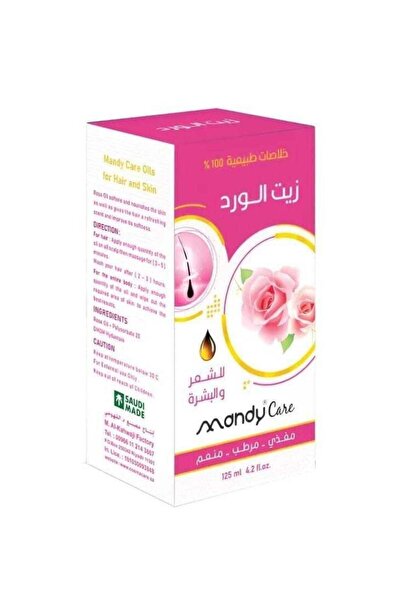 MANDY CARE زيت الورد للشعر والبشرة - 125 مل