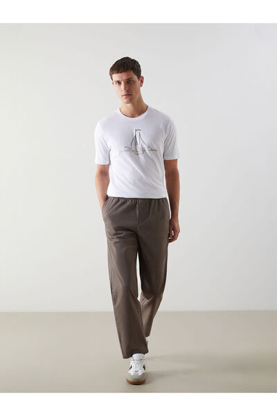 LC Waikiki Nevavm Standard Fit Gabardine Men's Chino Pants with a Difference