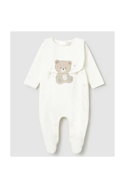 MAYORAL baby jumpsuit and bib set 1714-86