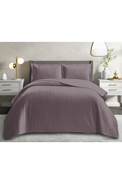 Çapa Home Ultra Soft Catrina Nubuk Çift Kişilik Yatak Örtüsü