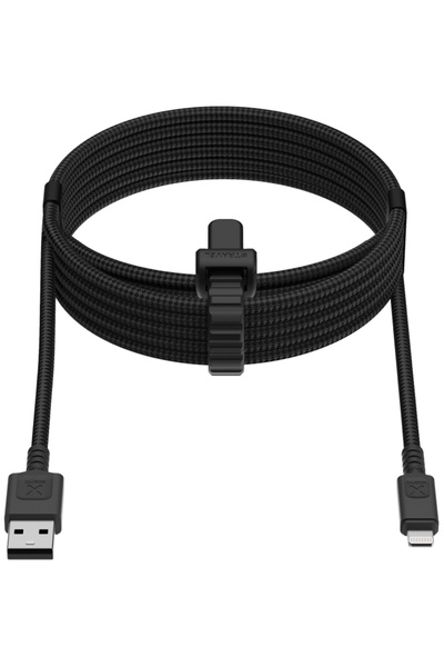 Xtorm Cablu Lightning USB-A de generație următoare MFI Negru 1,5 m