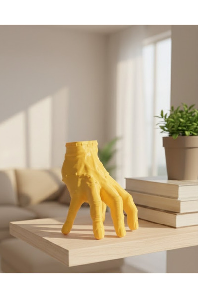 doremodam ديكورات يدوية صغيرة صفراء - ليسينا