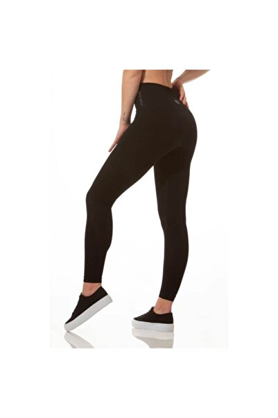 STARK SOUL Colanți fitness Stark Soul, talie înaltă, respirabili, negri
