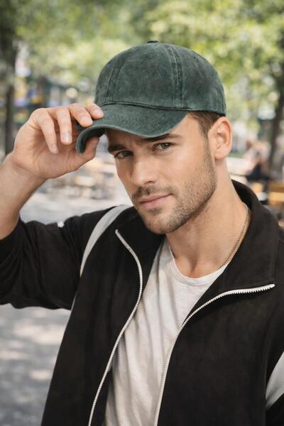 Wearflawless Unisex Washable Hat Vintage Distressed Flat Cap, Daily Trend Hat