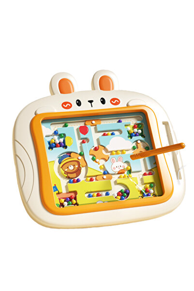 Toybox متاهة مغناطيسية، لعبة تعليمية معرفية مبكرة، لوحة ألغاز مطابقة الألوان،...