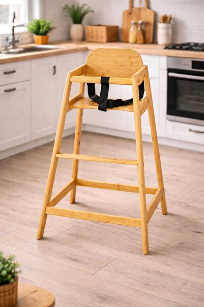 Arnohome Wooden children's dining chair - modern and safe design with safety ...