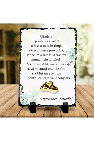 ROPRESSO Piatra ardezie – Cadou pentru aniversarea căsniciei