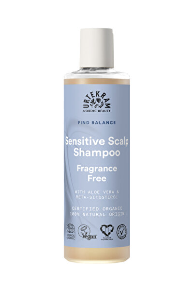 Urtekram Sampon bio pentru scalp sensibil fara parfum Fragrance Free 250ml