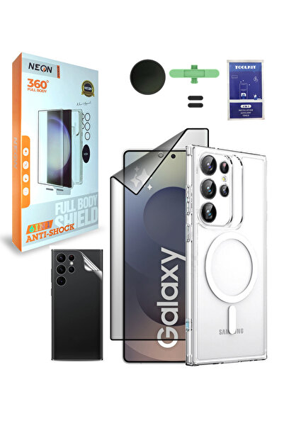 Wtech Samsung S26 Ultra 5G 2026 Neon 6 In 1 Anti-Shock 360 Degree Full Body C...