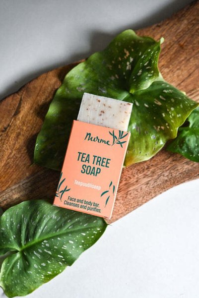nurme cosmetics Natural Tea Tree Soap Bar 100g