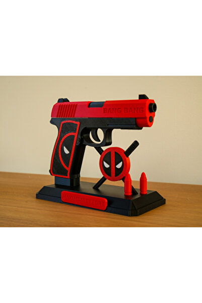 3DECOR Deadpool Silah maketi Ve Standı