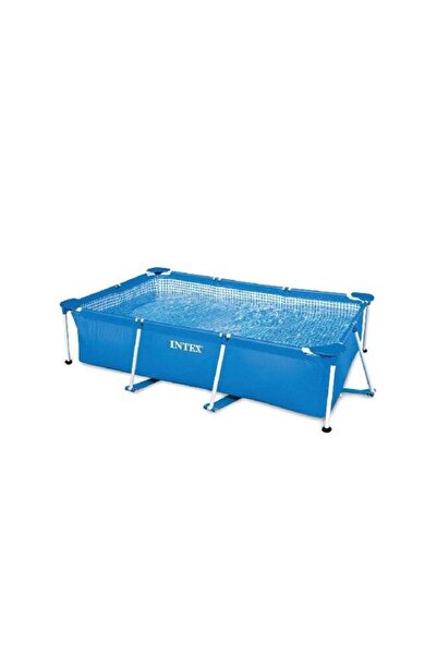 Intex Sturdy Wide Base Rectangular Frame Pool Blue 1662 L