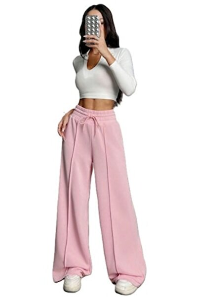 StreetWear Outlet Women's Training Pants, Flared, with Elastic Waist, Light P...