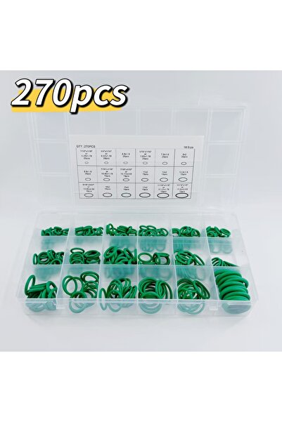 choice2 270 قطعة مع علبة، أسود 225 قطعة/أخضر 270 قطعة، حلقات مانعة للتسرب عال...