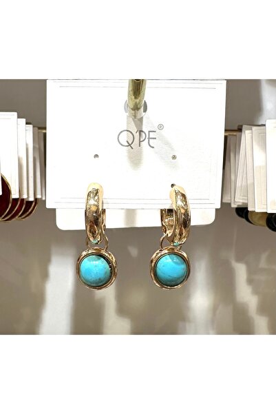 GLOW ACCESSORIES BAE أقراط كروية متدلية من الفولاذ المقاوم للصدأ QPE