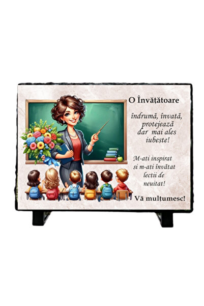 ROPRESSO Teacher gift stone, 13 x 18 cm