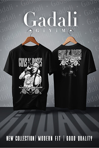 Gadali Unisex Guns N' Roses Axl Rose Printed T-Shirt