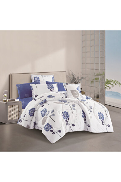 HOURS Horse 4-piece single bed set – elegant floral design and luxurious soft...