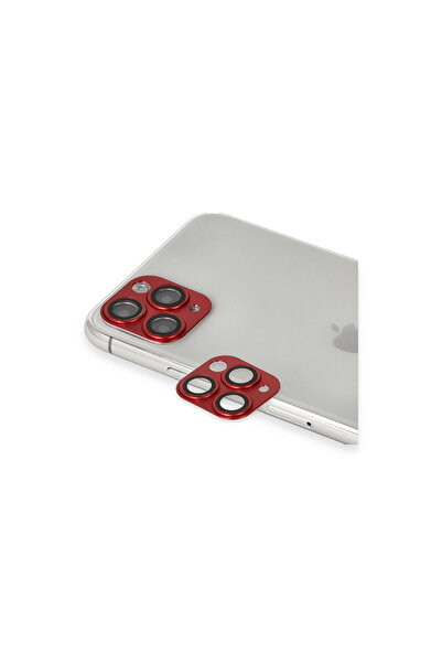 eco port iPhone 11 Pro Max Pers Aluminum Camera Lens - Red