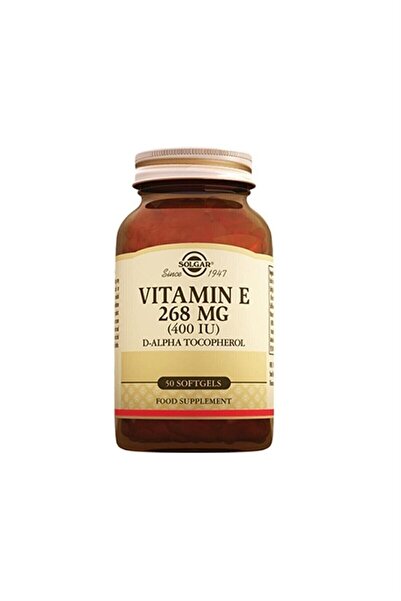 Solgar Vitamin E 400 Iu 50 Softgels